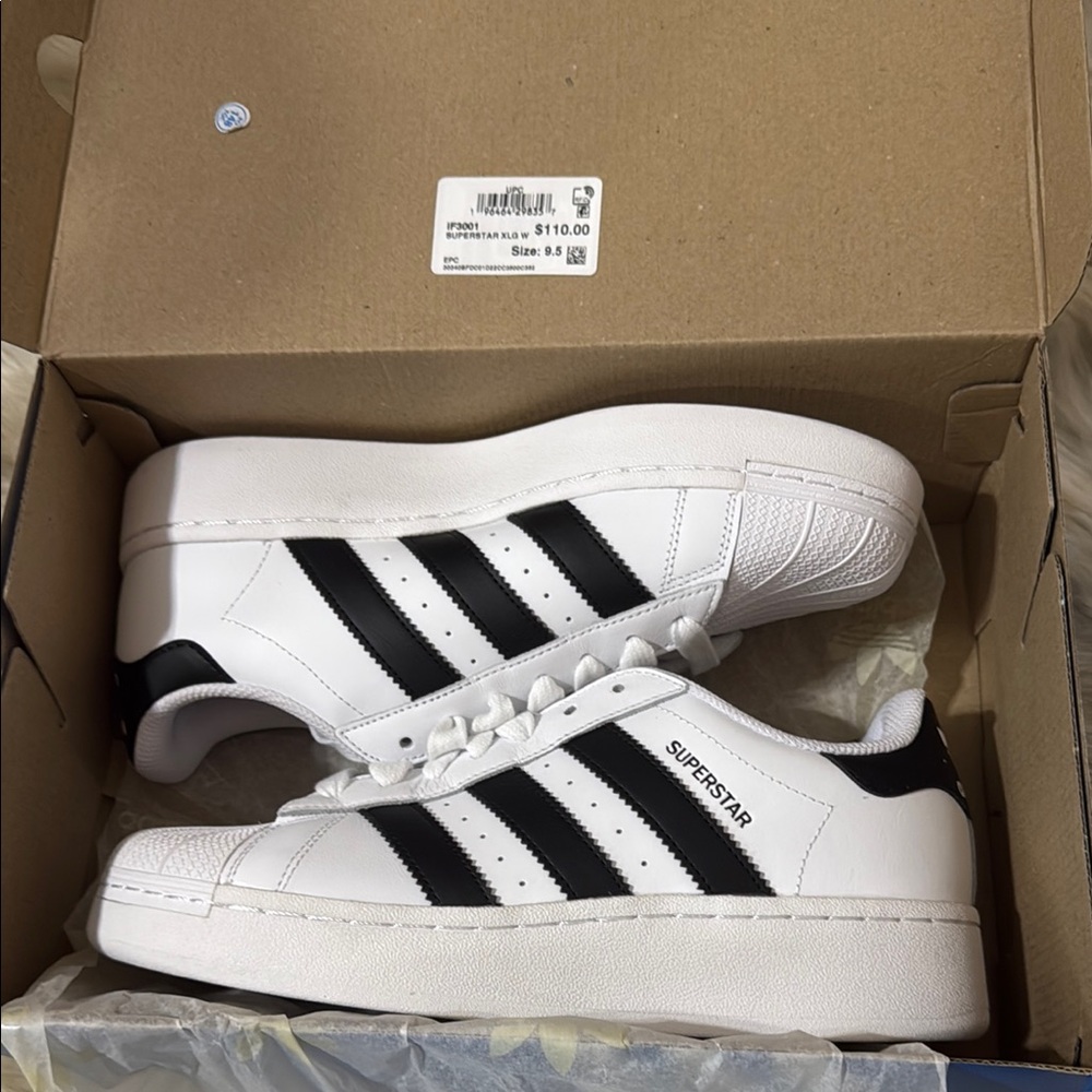 adidas Superstar XLG Originals cloud white/core black, Women's